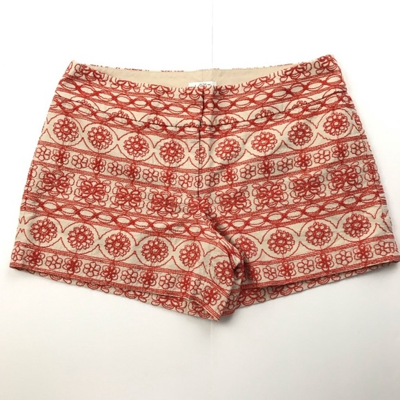 Ann Taylor Loft Embroidered Floral Short - Picture 2 of 8